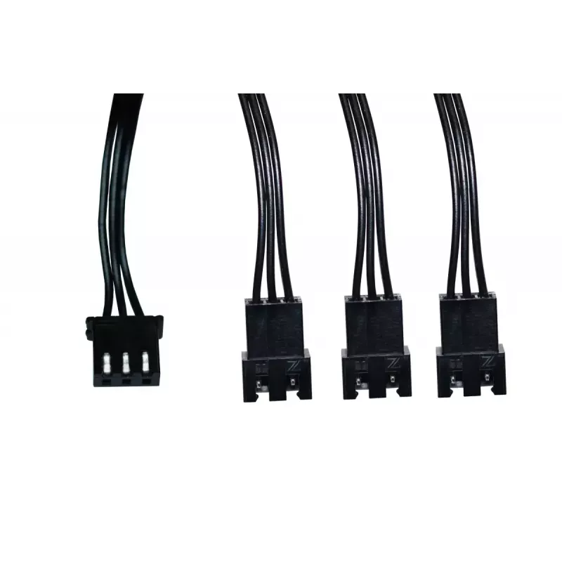 Interný napájací kábel Alphacool 18601 0,3 m 3-pin rovný