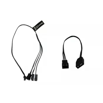 Interný napájací kábel Alphacool 18601 0,3 m 3-pin rovný