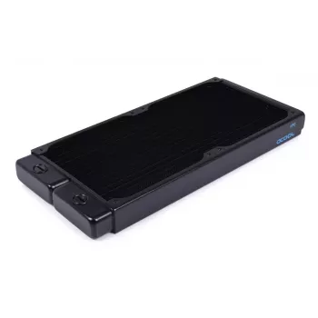 Radiátor Alphacool 14378 mosadz meď oceľ čierna 144 mm 314,5 mm 30 mm