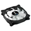 AEROCOOL COSMO12FRGB 120 mm skriňový ventilátor, 1000 ot/min, 15 LED RGB, Molex konektor, 3,72 W, čierny