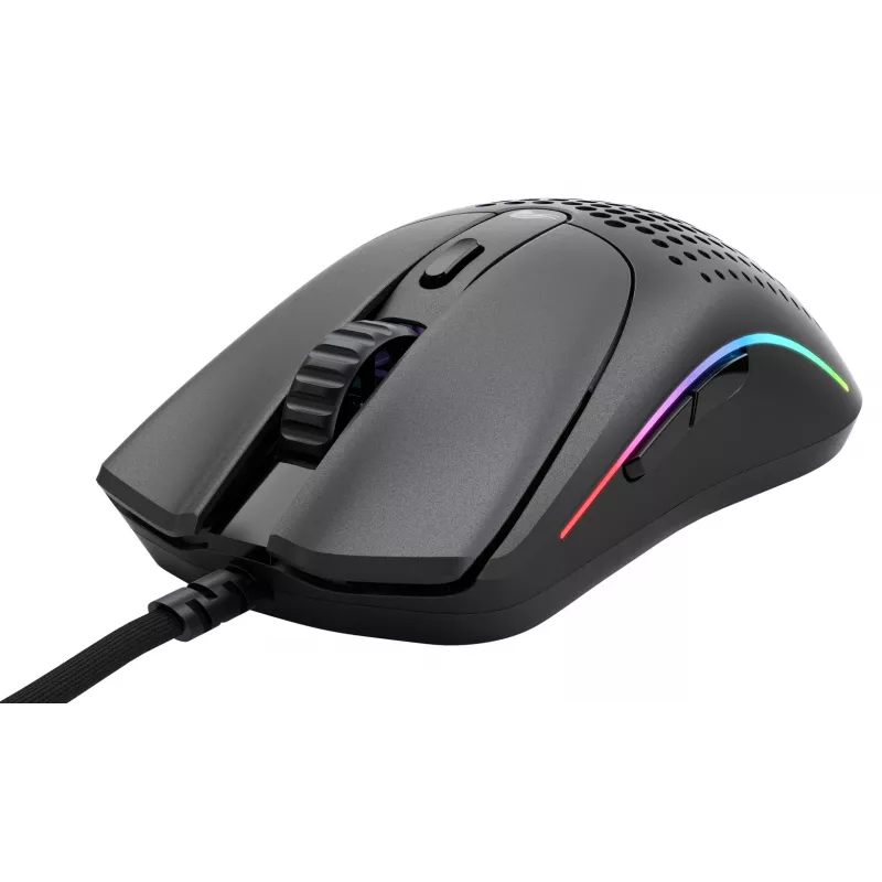 Glorious Gaming Glorious Model O Wired 2 - matná čierna, pravácka, optická, USB Type-A, 26000 DPI, 1 ms, čierna