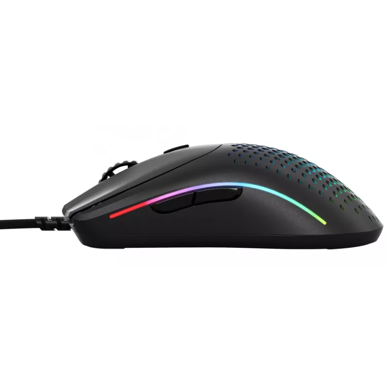 Glorious Gaming Glorious Model O Wired 2 - matná čierna, pravácka, optická, USB Type-A, 26000 DPI, 1 ms, čierna