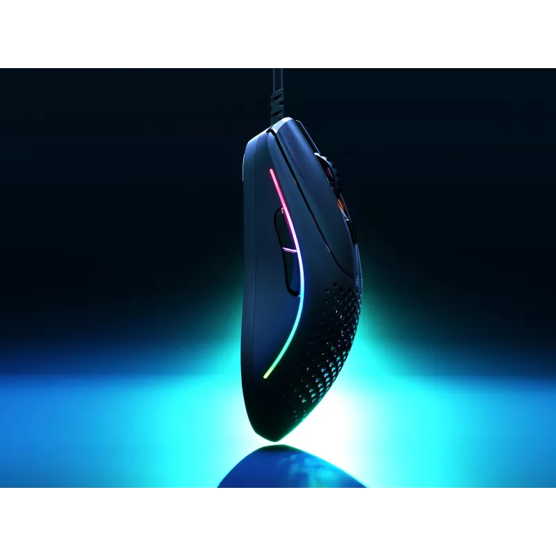 Glorious Gaming Glorious Model O Wired 2 - matná čierna, pravácka, optická, USB Type-A, 26000 DPI, 1 ms, čierna