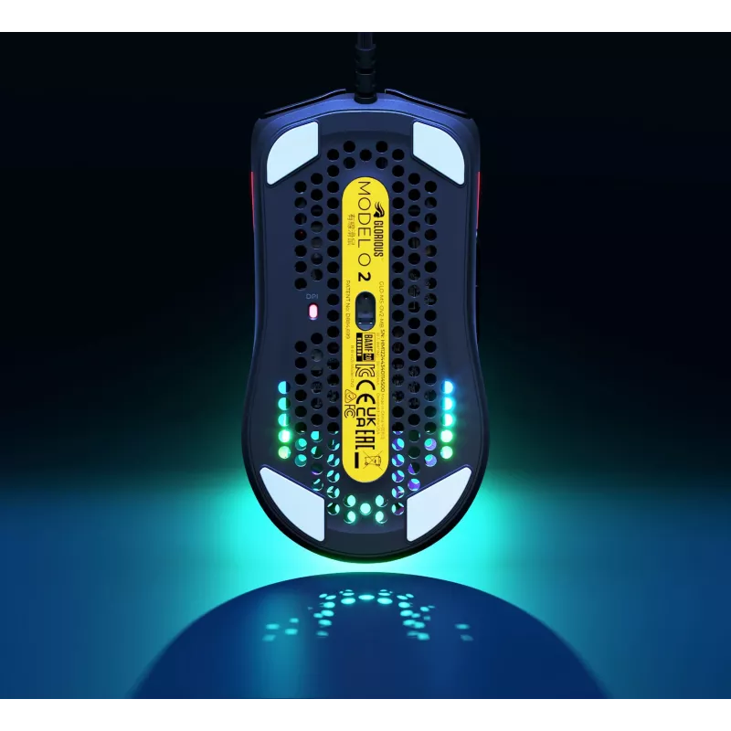 Glorious Gaming Glorious Model O Wired 2 - matná čierna, pravácka, optická, USB Type-A, 26000 DPI, 1 ms, čierna