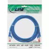 InLine patch kábel S/FTP PiMF Cat.6 250MHz PVC meď modrý 2m