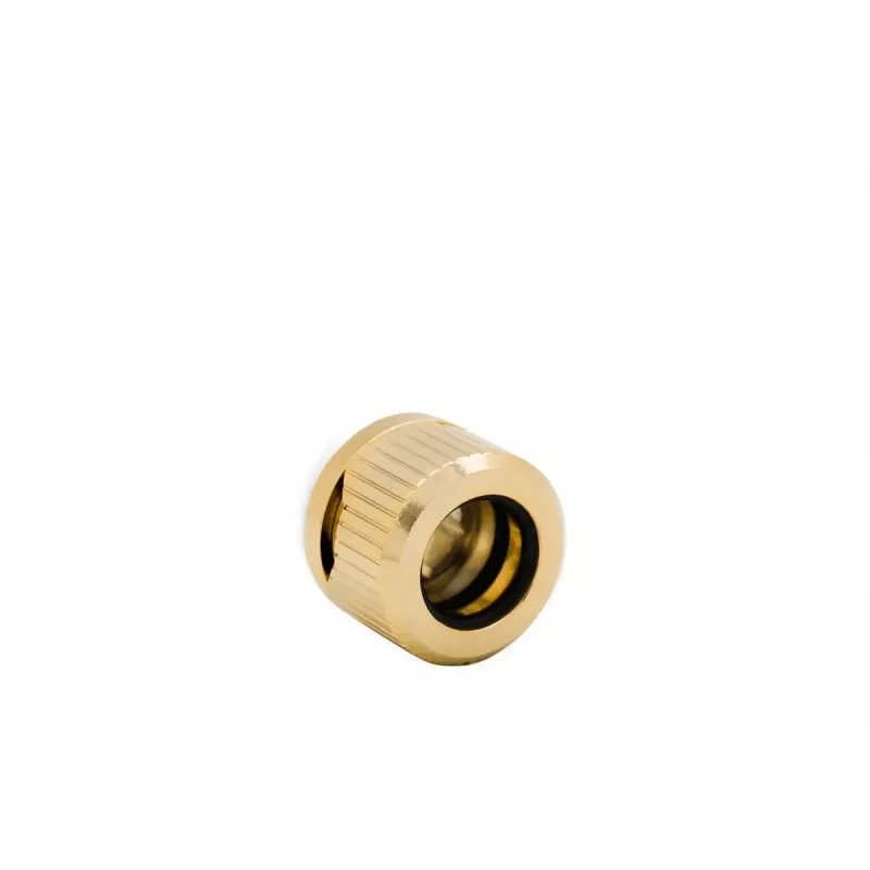 EK Water Blocks fitting mosadz zlatá 15 mm výška 2 cm priemer