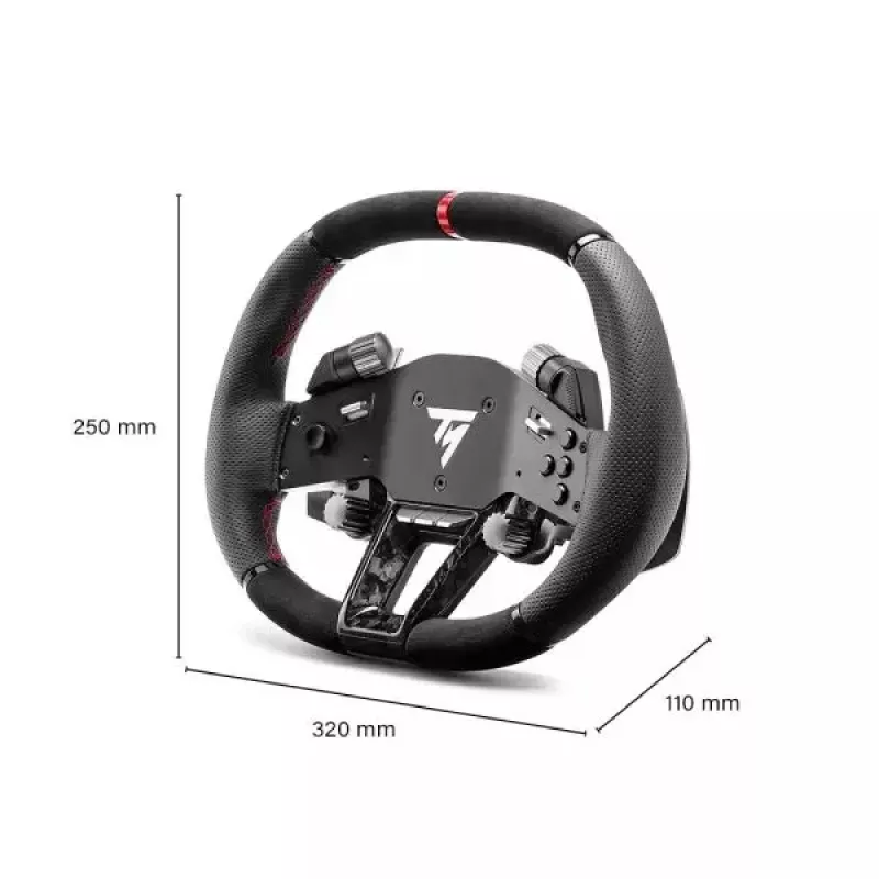 Thrustmaster Hypercar Wheel Add-On čierny, strieborný volant PC, PlayStation 4, PlayStation 5, Xbox, Xbox One
