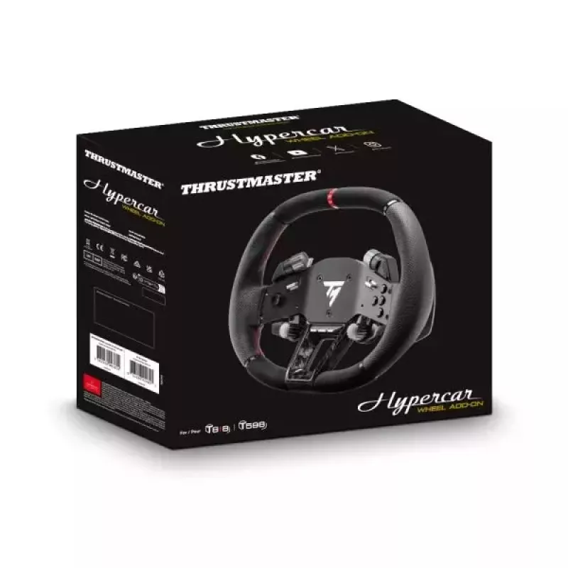 Thrustmaster Hypercar Wheel Add-On čierny, strieborný volant PC, PlayStation 4, PlayStation 5, Xbox, Xbox One