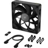 CORSAIR iCUE Link RX140 MAX 140-mm PWM ventilátor, hrubý, rozšírenie