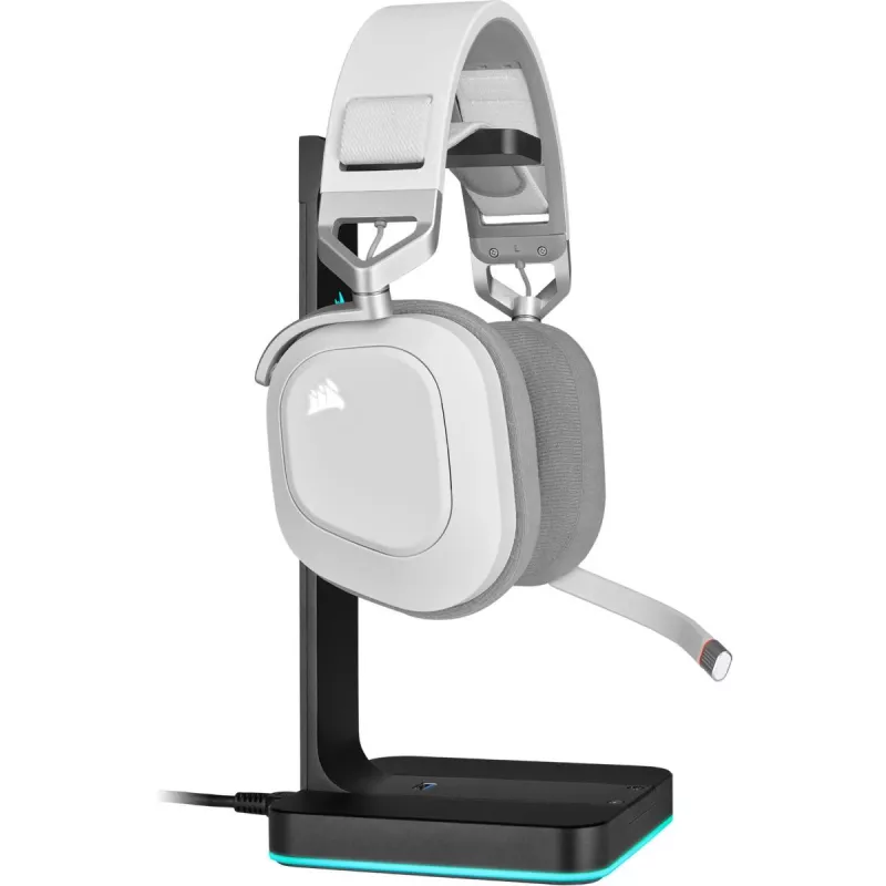 CORSAIR herný headset Hs80 - Wireless - biela