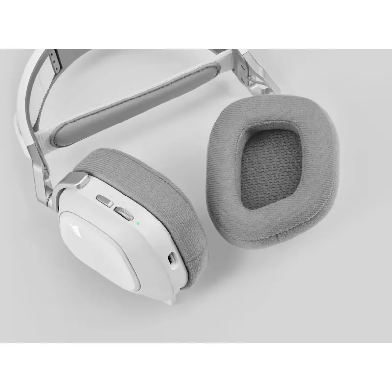 CORSAIR herný headset Hs80 - Wireless - biela