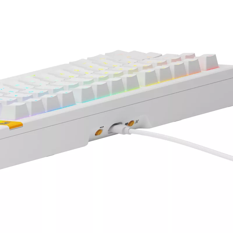 Mechanická klávesnica GLORIOUS GMMK 3 HE 75% káblová biela US-layout