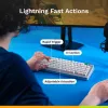 Mechanická klávesnica GLORIOUS GMMK 3 HE 75% káblová biela US-layout