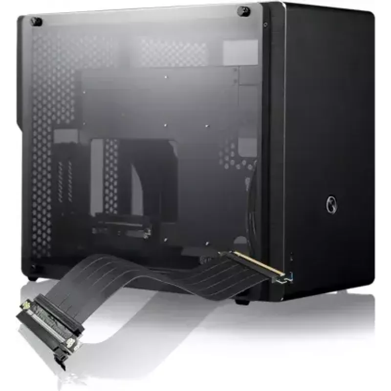 PC skriňa RAIJINTEK Ophion M Evo ALS Midi Tower čierna, transparentná