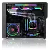 PC skriňa RAIJINTEK Ophion M Evo ALS Midi Tower čierna, transparentná