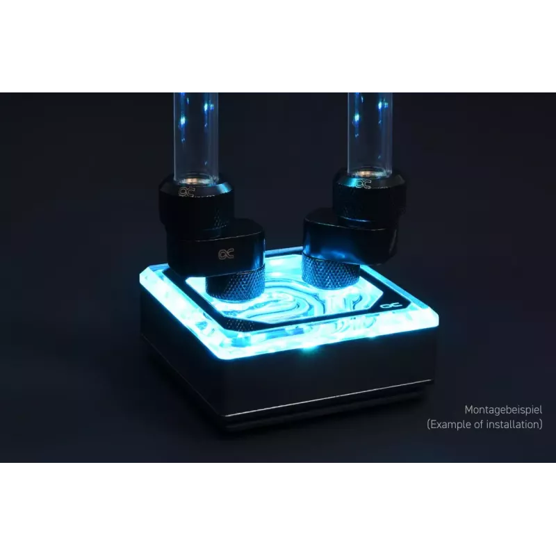 Alphacool Eiszapfen 17603 predlžovací nástavec G1/4 s posunom MF 8, chróm
