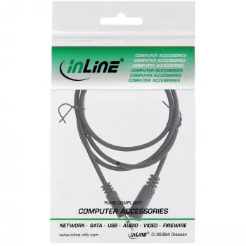 InLine audio kábel 3,5 mm jack stereo konektor samec / konektor samica 3 m