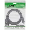 InLine DisplayPort na HDMI konvertorový kábel, 4K/60Hz, čierny, 5 m
