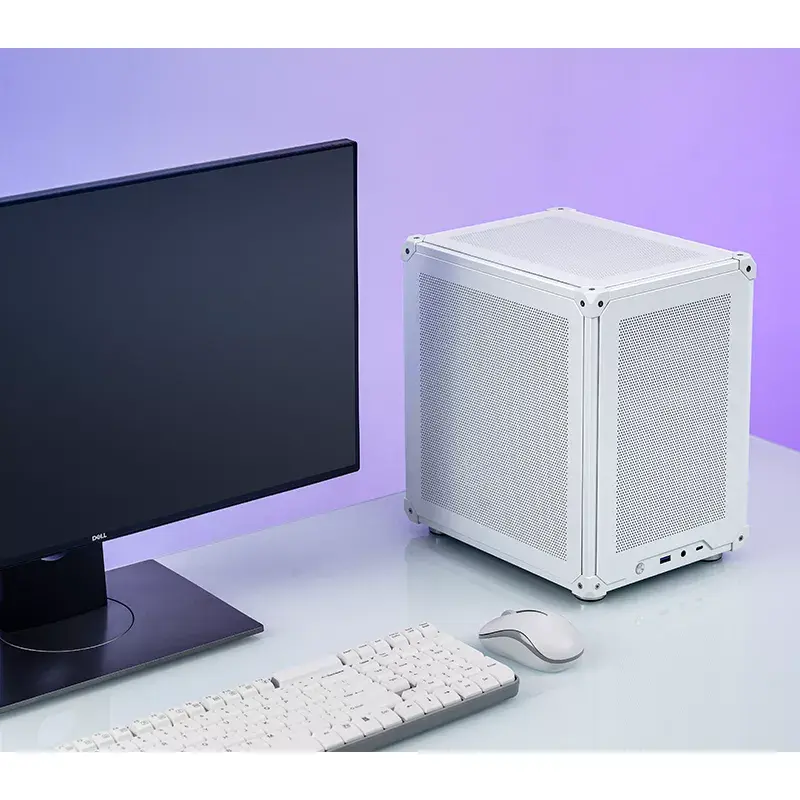 PC skriňa Jonsbo C6 Mini Tower biela