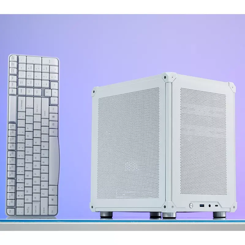 PC skriňa Jonsbo C6 Mini Tower biela