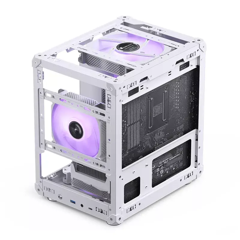 PC skriňa Jonsbo C6 Mini Tower biela