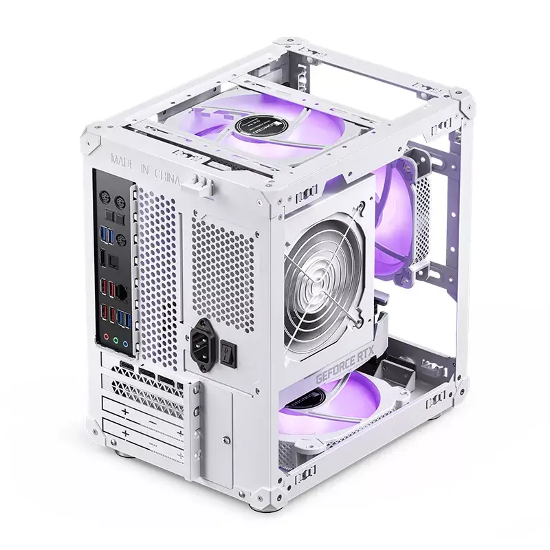 PC skriňa Jonsbo C6 Mini Tower biela