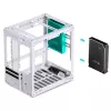 PC skriňa Jonsbo C6 Mini Tower biela