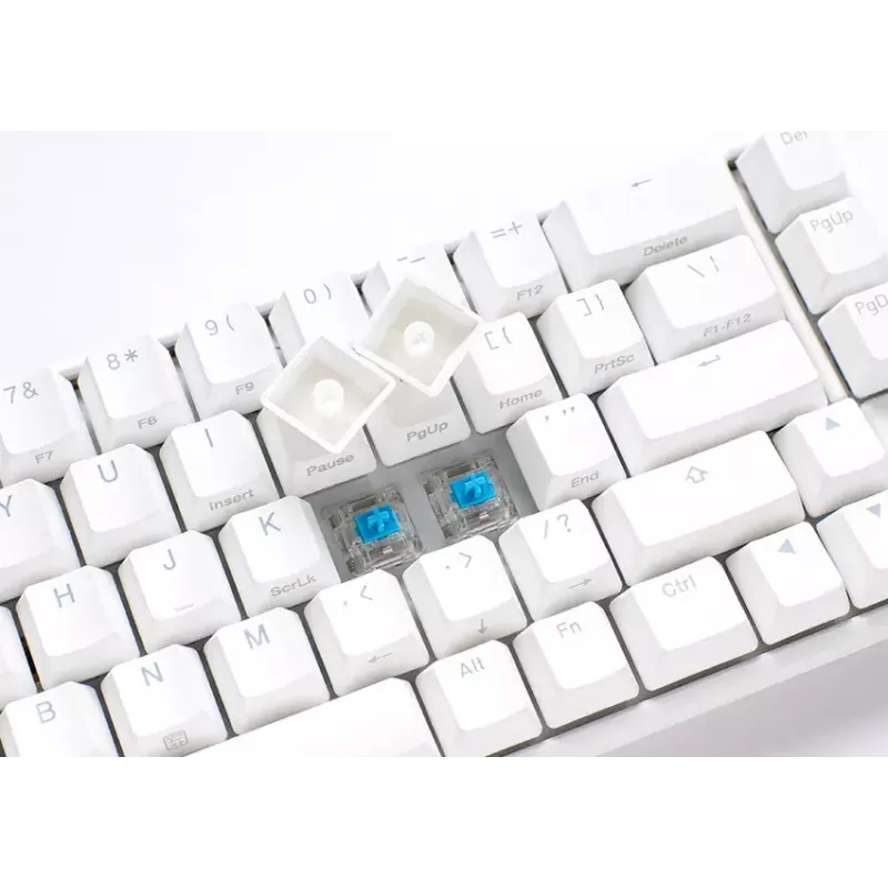 Ducky One 3 Classic Pure White SF klávesnica Gaming USB mechanická 67 klávesov RGB