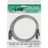 InLine patch kábel S/FTP PiMF Cat.6 250MHz PVC medený transparentný 1m