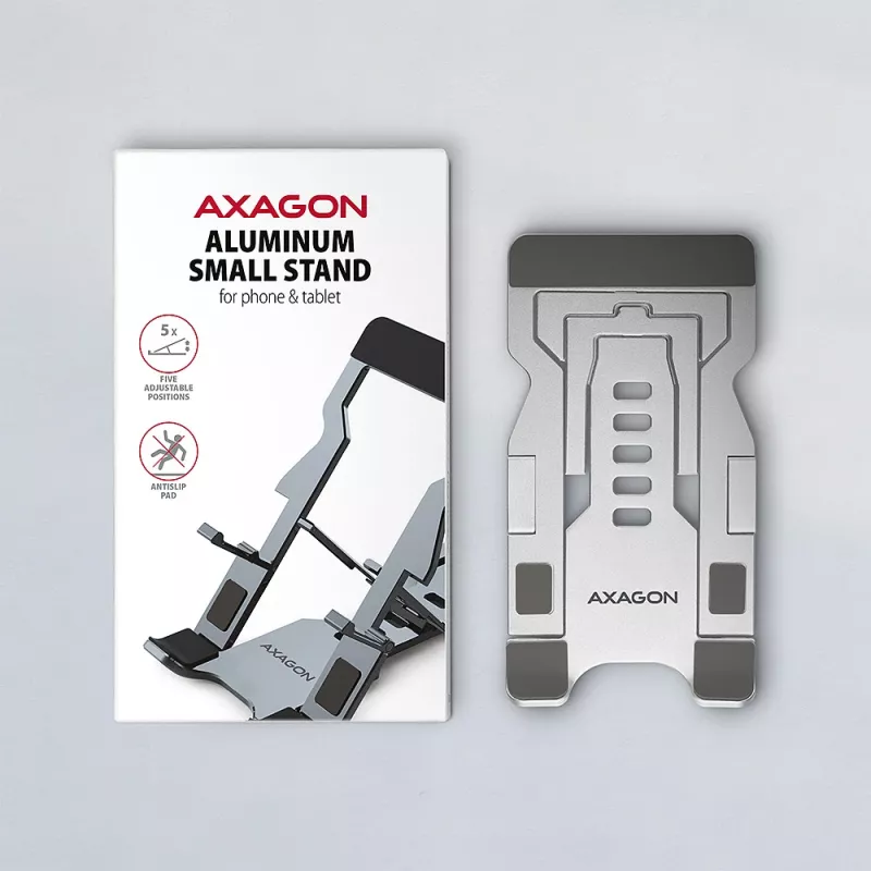 Axagon STND-M držiak/stojan na telefón hliníkový