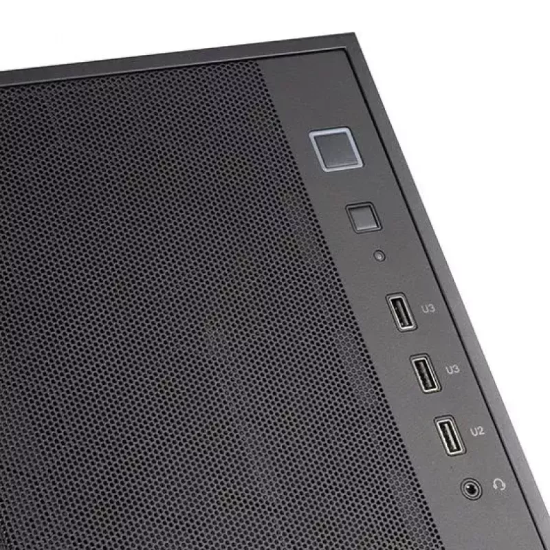 PC skriňa Silverstone FARA R1 PRO V2 čierna ATX Micro-ATX Mini-ITX 3x120mm ventilátory