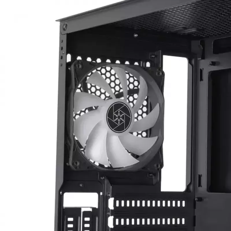 PC skriňa Silverstone FARA R1 PRO V2 čierna ATX Micro-ATX Mini-ITX 3x120mm ventilátory