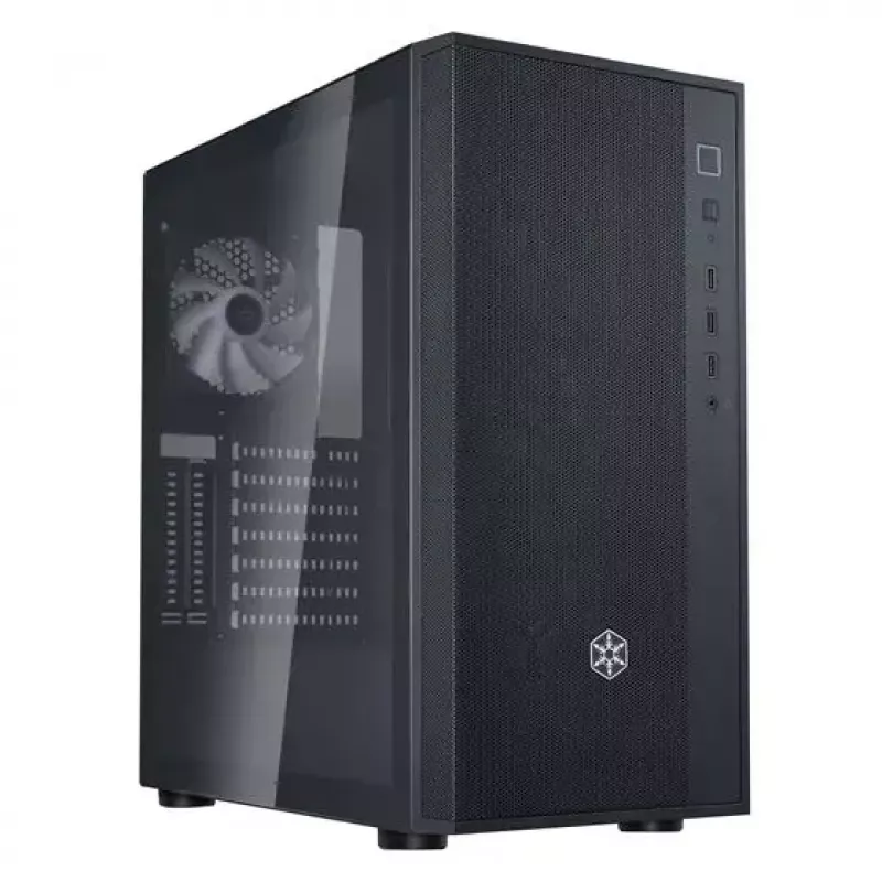 PC skriňa Silverstone FARA R1 PRO V2 čierna ATX Micro-ATX Mini-ITX 3x120mm ventilátory