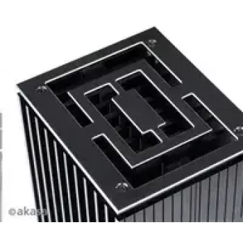Počítačová skriňa Akasa A-NUC45-M1B Mini-ITX čierna