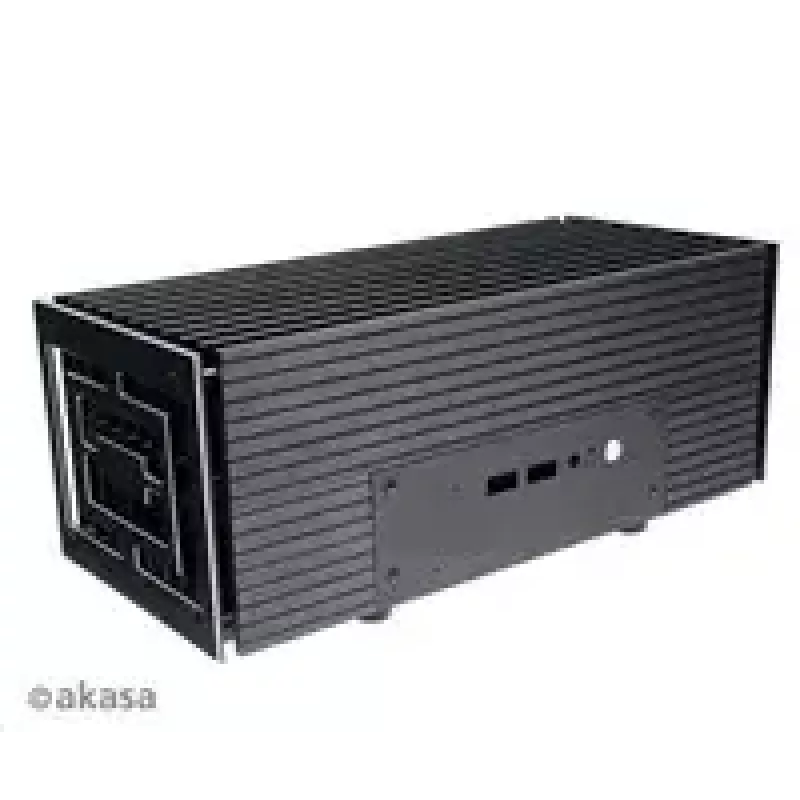 Počítačová skriňa Akasa A-NUC45-M1B Mini-ITX čierna