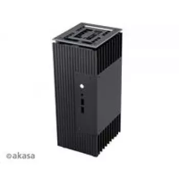Počítačová skriňa Akasa A-NUC45-M1B Mini-ITX čierna