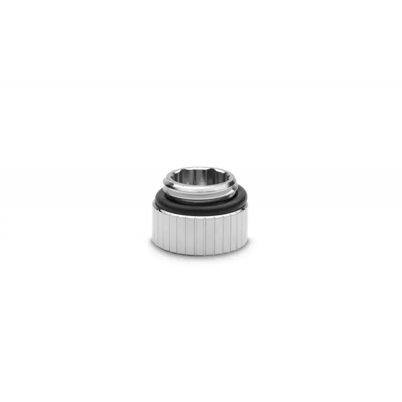 EK Water Blocks konektor mosadz čierny strieborný 7 mm výška 1,65 cm priemer