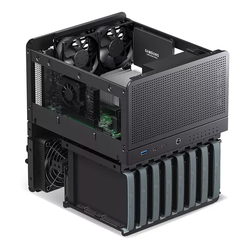PC skriňa Jonsbo N3 Mini Tower čierna