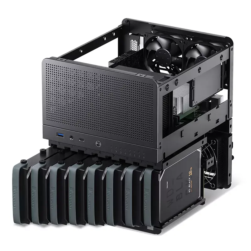 PC skriňa Jonsbo N3 Mini Tower čierna