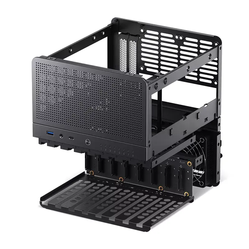 PC skriňa Jonsbo N3 Mini Tower čierna