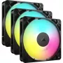 CORSAIR ArGB ventilátor – RS ARGB Series 120 120 mm trojbalenie