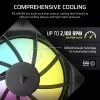 CORSAIR ArGB ventilátor – RS ARGB Series 120 120 mm trojbalenie