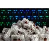 Mechanické spínače GLORIOUS Gateron Brown – 120 kusov, hnedá, lineárna tichá