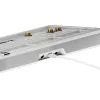 Glorious Gaming GMMK 3 PRO 75% Barebones Wired Silver - US, 75%, káblová, USB, RGB LED, strieborná