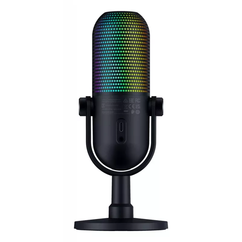 RAZER Seiren V3 Chroma stolný mikrofón - čierny