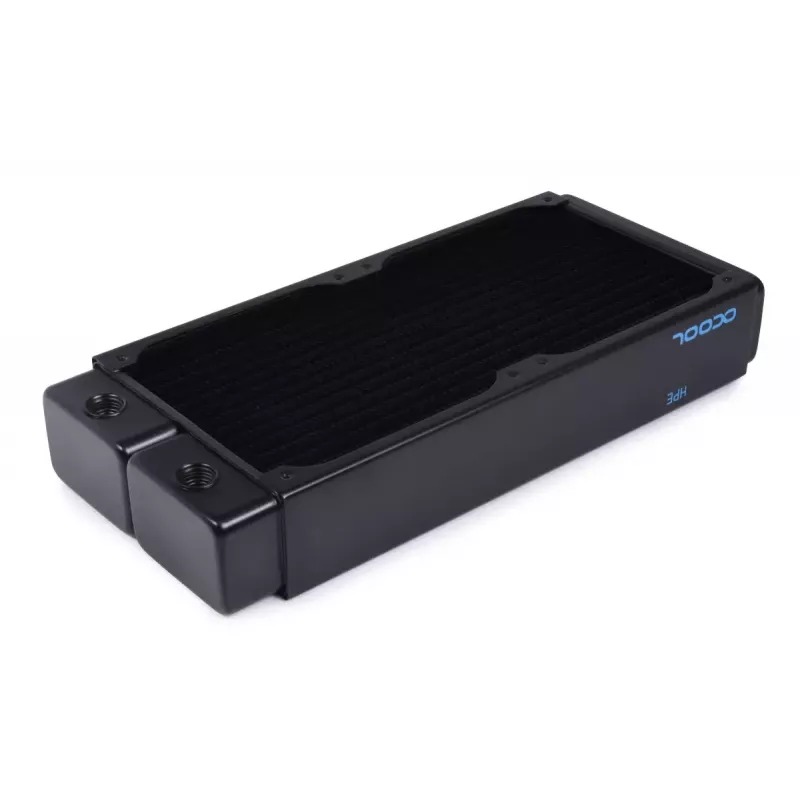 Alphacool NexXxoS HPE-45 Full Copper radiátor 240 mm, čierny (14439)