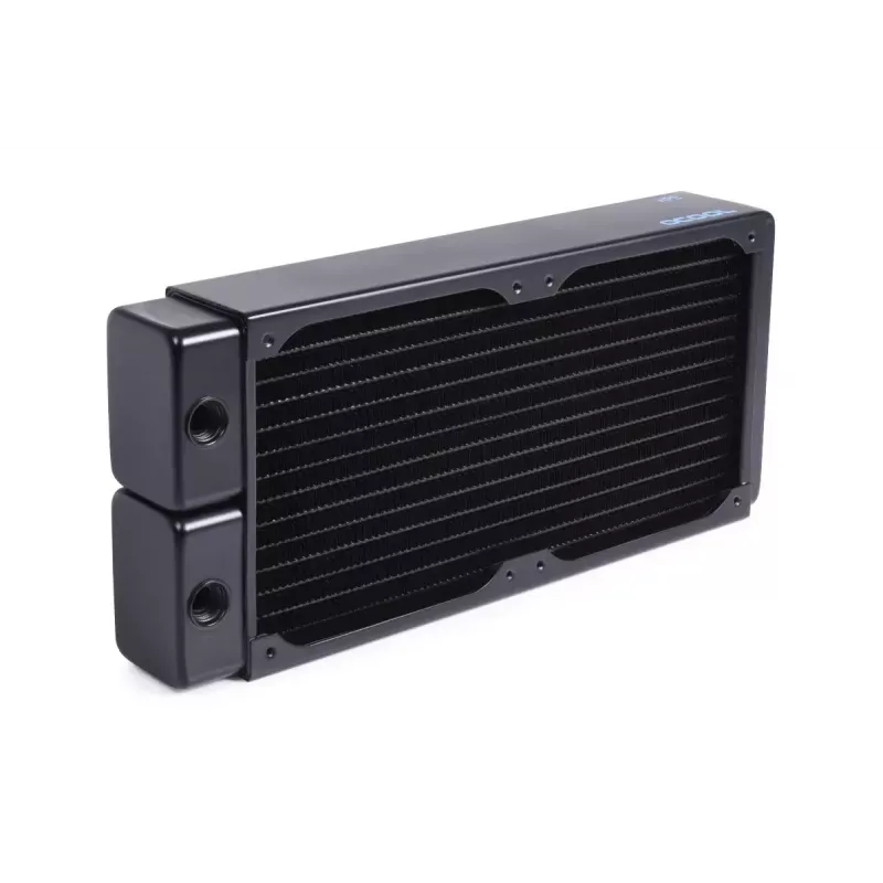 Alphacool NexXxoS HPE-45 Full Copper radiátor 240 mm, čierny (14439)