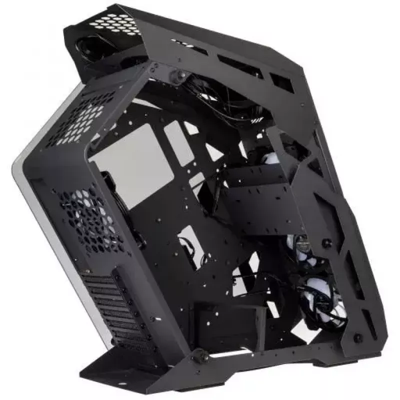PC skriňa Kolink Big Chungus Shredded Midi Tower čierna