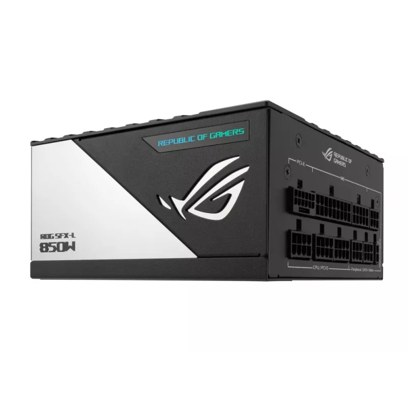 ASUS ROG Loki SFX-L 850W Platinum napájací zdroj 24-pin ATX čierna, strieborná
