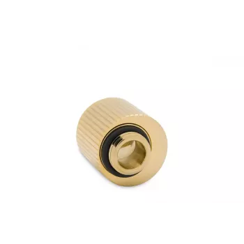 Fitting EK Water Blocks mosadz zlatá 21 mm